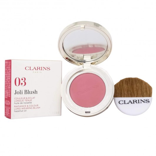 Компактные румяна Clarins Joli Blush оттенка 03