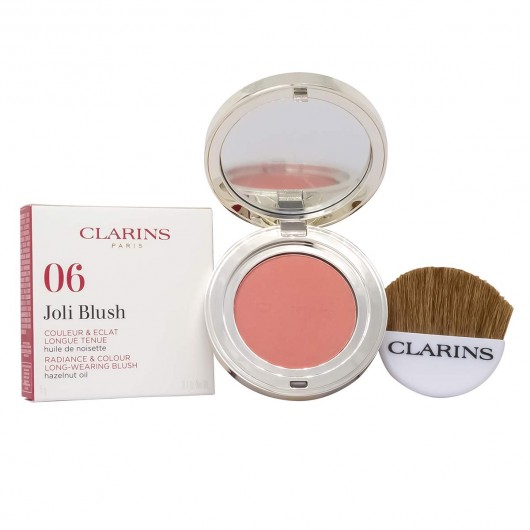 Компактные румяна Clarins Joli Blush оттенка 06 Компактные румяна Clarins Joli Blush оттенка 06