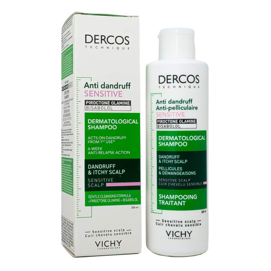 Шампунь против перхоти Vichy Dercos Anti-Dandruff Sensitive , 200ml Шампунь против перхоти Vichy Dercos Anti-Dandruff Sensitive , 200ml