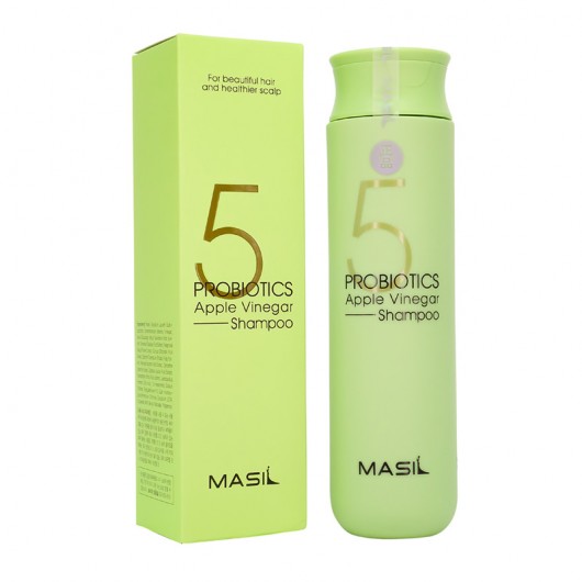 Шампунь для волос против перхоти Masil Probiotics Apple Vinegar, 300ml (оригинал)