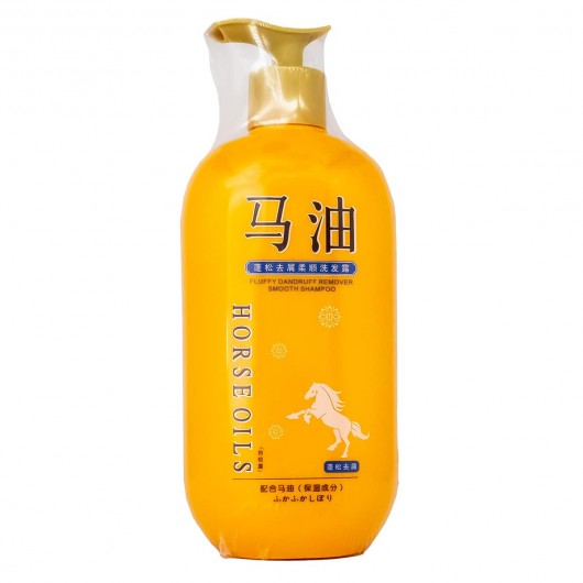 Шампунь для волос Horse Oils Fluffy Dandruff Remover Smooth Shampoo, 800ml Шампунь для волос Horse Oils Fluffy Dandruff Remover Smooth Shampoo, 800ml