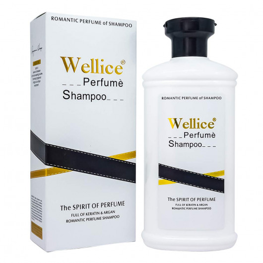 Парфюмированный шампунь для волос Wellice, 400ml