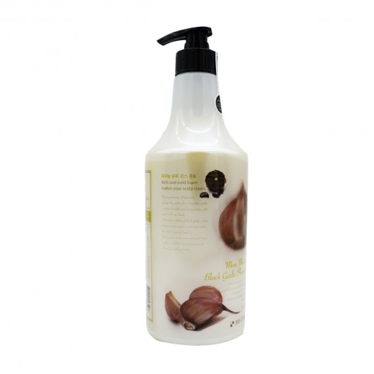 3W Clinic Black Garlic Intensive Energy Shampoo Интенсивный шампунь от выпадения волос с экстрактом чёрного чеснока, 500 ml