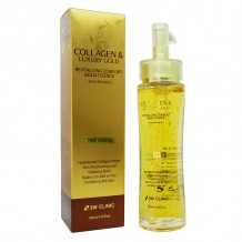 Сыворотка для лица, эссенция с золотом Collagen & Luxury Gold Revitalizing Comfort Gold Essence 3W Clinic, 150ml
