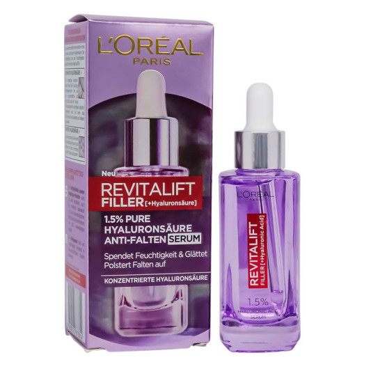 Антивозрастная сыворотка-филлер Revitalift 1.5 % Hyaluronic Acid Face Serum 30ml Антивозрастная сыворотка-филлер Revitalift 1.5 % Hyaluronic Acid Face Serum 30ml