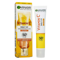 Тонирующий солнцезащитный крем-флюид для лица Garnier Vitamin C Daily UV Brightening Fluid SPF 50+, 40ml