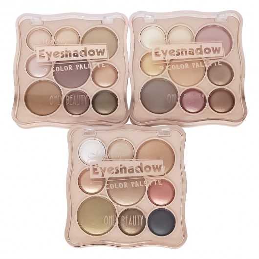 Тени Only Beauty Eyeshadow, 3шт