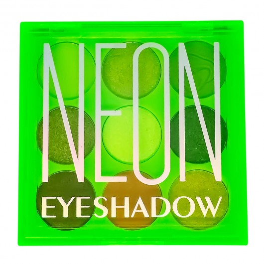 Палетка теней Geo Neon Dreamland Quicksand Eye Shadow (неон, зеленая)