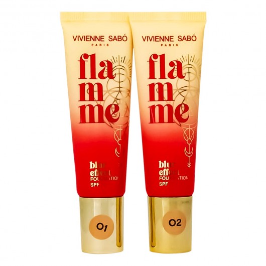 Тональный крем Vivienne Sabo Flamme, два тона 1, 2