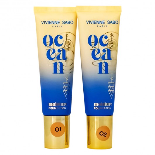 Тональный крем Vivienne Sabo Ocean, два тона 1, 2