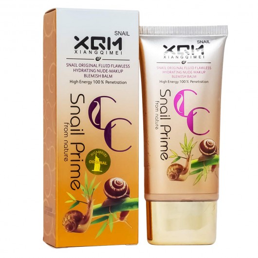 BB крем  XQM Snail Prime BB cream, 60ml (тон 02)
