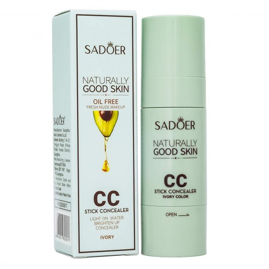 CC крем+спонж Sadoer Naturale Good Skin Stick Concealer