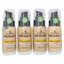 Тональная основа Essence Fresh & Fit Vitamin Complex Foundation (ряд 4 тона)