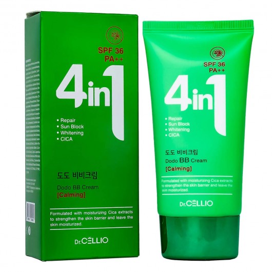 Успокаивающий BB крем Dr .Cellio SPF 36 PA++ , 50ml