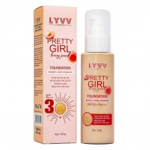 Тональный крем Livv Pretty Girl 24HR Peach, 100g