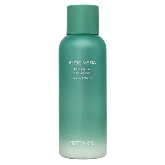 Увлажняющая эмульсия для лица Prettyskin Aloe Vera Moisture Emulsion с экстрактом алоэ вера, 180ml