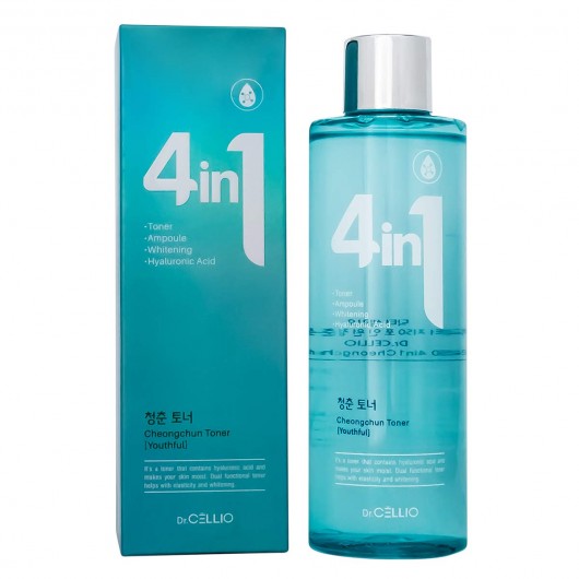 Антивозрастной тонер для лица Dr Cellio Suboon Toner 4in1, 300ml Антивозрастной тонер для лица Dr Cellio Suboon Toner 4in1, 300ml