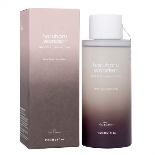 Тонер для лица Haruharu Wonder Black Rice Hyaluronic Toner, 150ml