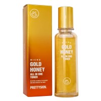 PrettySkin Micro Gold Honey All-in-One Toner, 160ml
