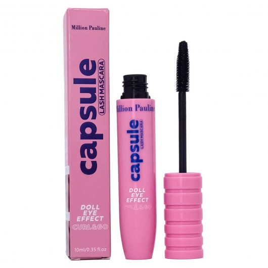 Термо-тушь для ресниц Million Pauline Capsule Doll Eye Effect Curl&Go