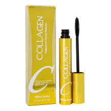 Тушь для ресниц Million Pauline Collagen Waterproof Volume Mascara(золотая коробочка)