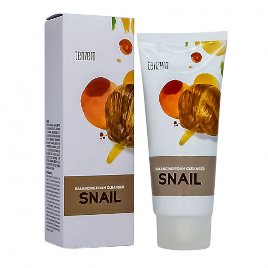 Пенка для умывания с муцином улитки Tanzero Snail, 100ml