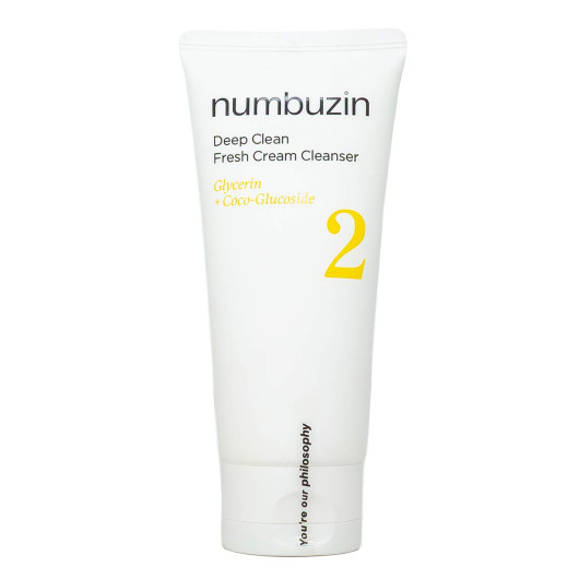 Кремовая пенка для глубокого очищения Numbuzin Deep Clean Fresh Cream Cleanser, 120ml Кремовая пенка для глубокого очищения Numbuzin Deep Clean Fresh Cream Cleanser, 120ml