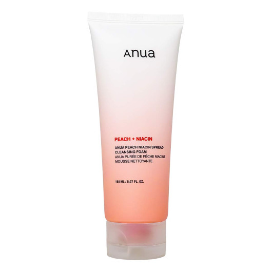 Осветляющая, очищающая пенка Anua Peach+Neacin,150ml Осветляющая, очищающая пенка Anua Peach+Neacin,150ml