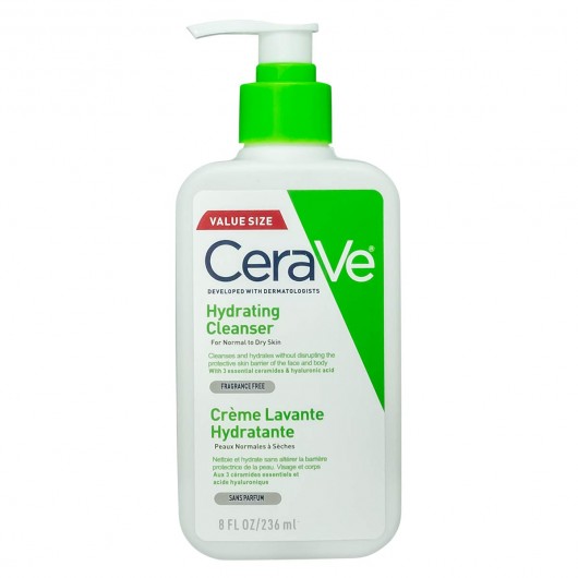 Очищающий крем-гель CeraVe Hydrating Cleanser, 236ml