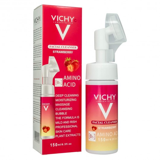 Пенка для умывания Vichy Amino Acid Strawberry, 150ml