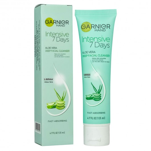 Пенка дя умывания Garnier Intensive 7 Days Aloe Vera Deep Facial Cleanser, 125ml