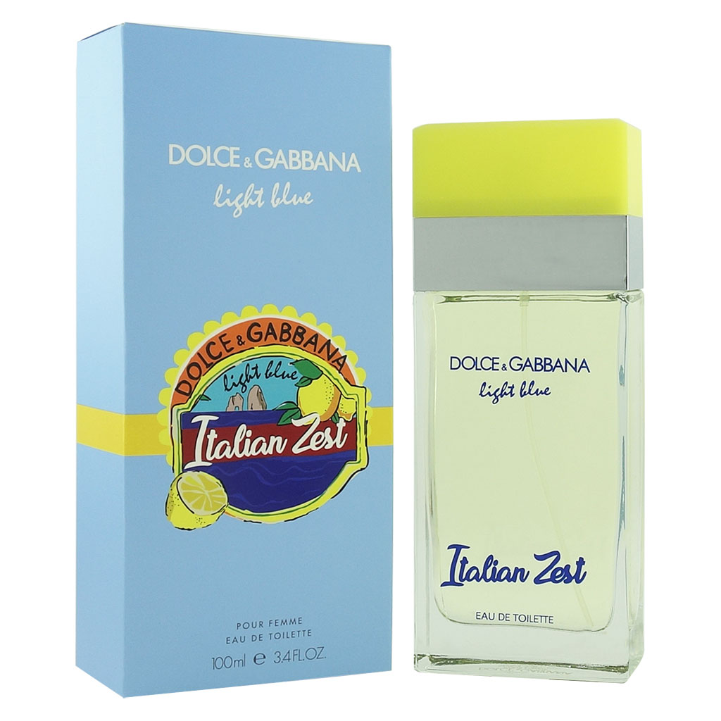 dolce gabbana light blue italian zest